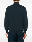 Maison Kitsune' Fox Head Cotton Zipped Sweatshirt