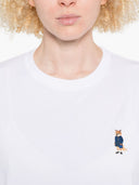 Maison Kitsune' Dressed Fox Cotton T Shirt