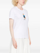 Maison Kitsune' Dressed Fox Cotton T Shirt
