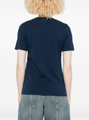 Maison kitsune 'kledd reve bomull t -skjorte