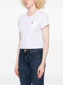 Maison Kitsune' Lady Fox Cotton T Shirt