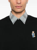 Maison Kitsune의 옷을 입은 Fox Cotton Crewneck 스웨트 셔츠