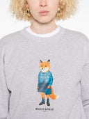 Maison Kitsune' Dressed Fox Cotton Sweatshirt