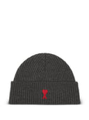 Ami Paris Ami De Coeur Wool Beanie