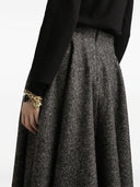 Dolce & Gabbana Wool Midi Skirt