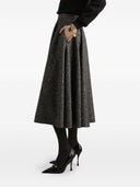 Dolce & Gabbana Wool Midi Skirt