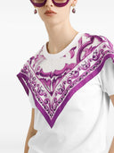 Dolce & Gabbana T Shirt With Scarf