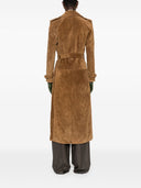 Saint Laurent Leather Trench Coat