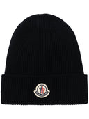 Moncler Logo Wool Beanie