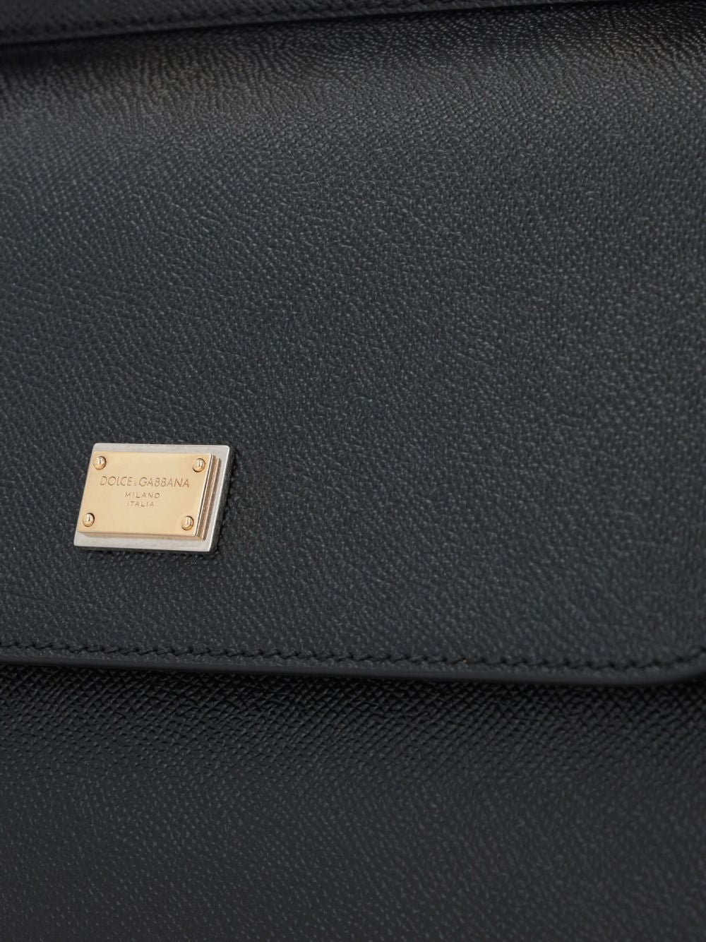 Dolce & Gabbana Sicily Large Leather Handbag