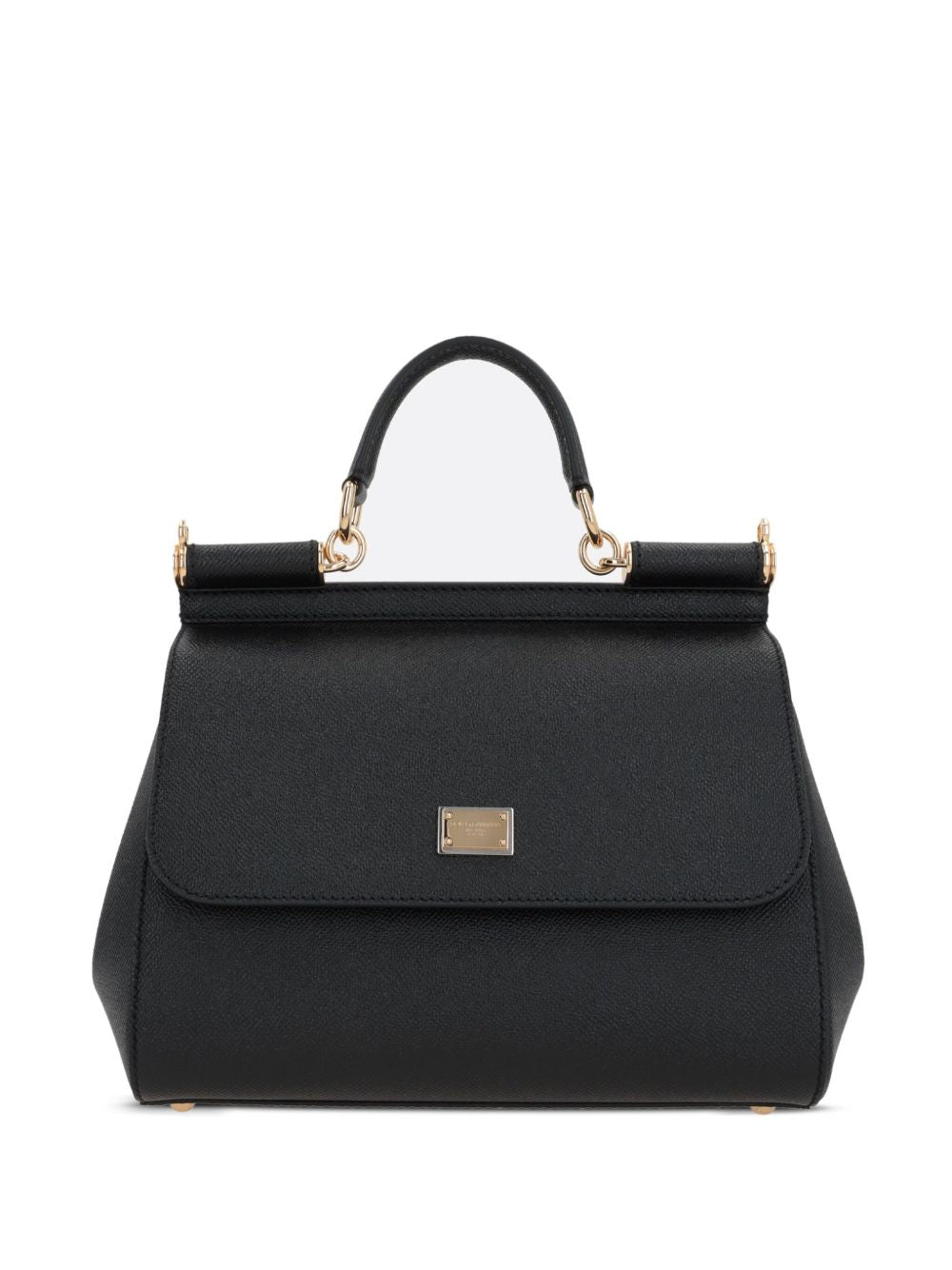 Dolce & Gabbana Sicily Large Leather Handbag