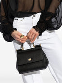 Dolce & Gabbana Sicily Medium Leather Handbag