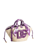 Dolce & Gabbana Kendra Small Straw Tote