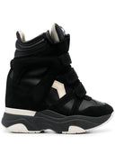 Isabel Marant Balskee Leather Sneakers