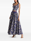 Alice + Olivia Nilda Cotton Maxi Rok