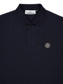 Logo Stone Island Cotton Polo Shirt