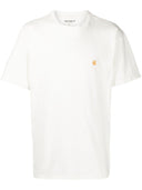 Carhartt WIP الشعار الرئيسي القطن T قميص
