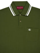 Logo Gucci Cotton Polo Shirt