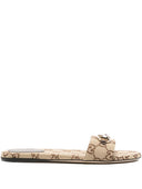 Gucci GG canvas platte sandalen