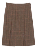 Saint Laurent Wool Cashmere Midi Rok