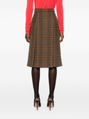 Saint Laurent Wool Cashmere Midi Rok