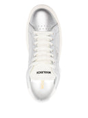 Sneaker in pelle freccia di woolrich