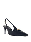 Dolce & Gabbana Leather Slingback Pumps