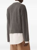 Fabiana Filippi lana a V Cardigan