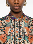 Chemise de soie imprimée Pierre Louis Mascia