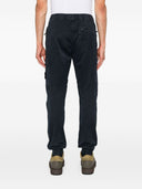 Stone Island Logo Cotton Cargo Trousers