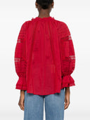 Alice + Olivia Josephine Baumwollbluse