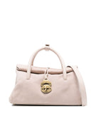 Zanellato Dotta Jones kleine suede lederen handtas