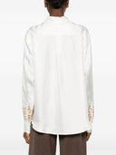Pierre Louis Mascia Embroidered Silk Shirt