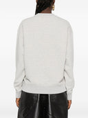 Jil Sander Plus Logo Cotton Crewneck Sweatshirt