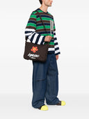 Kenzo Futura Logo Cotton Crossbody Borse