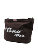 Kenzo Futura Logo Cotton Crossbody Borse