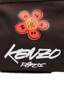 Kenzo Futura Logo Cotton Crossbody Borse