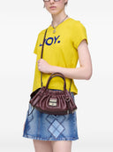 Marc Jacobs Mała skórzana torba na ramię typu satchel