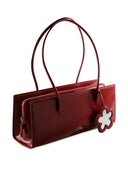 Marc Jacobs The Mirror Satchel Leather Shoulder Bag