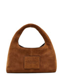 Marc Jacobs The Mini Sack Suede Leather Hobo Bag