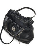 Marc Jacobs The Tote Suede Leather Shoulder Bag