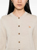 Maison Kitsune 'Baby Fox Woll -Strickjacke