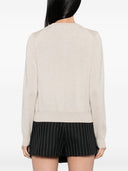 Maison Kitsune 'Baby Fox Woll -Strickjacke
