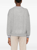 Brunello Cucinelli Logo Cotton Sweatshirt
