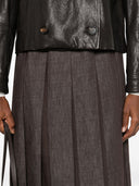 Brunello Cucinelli Denim Midi -skjørt