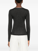 Brunello Cucinelli Cashmere And Silk V Necked Sweater