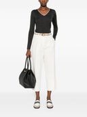 Brunello Cucinelli Cashmere And Silk V Necked Sweater
