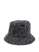 Emporio Armani Allover Logo Bucket Hat