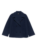 Emporio Armani Wool Single Breasted Coat