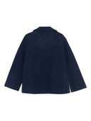 Emporio Armani Wool Single Breasted Coat